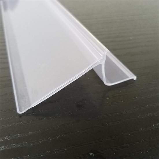 Plastic profile PVC PE HDPE extruded strip custom extruded plastic parts